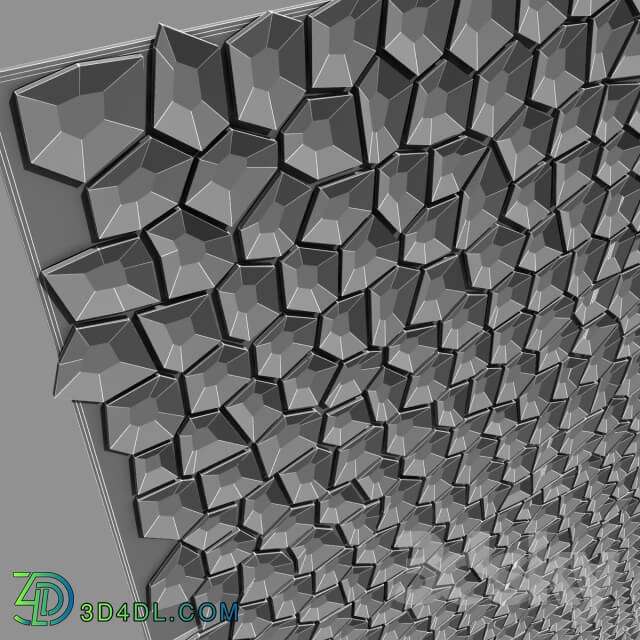 Other decorative objects - Tile 3d Surface arido