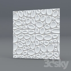 3D panel - Bubbly panel 