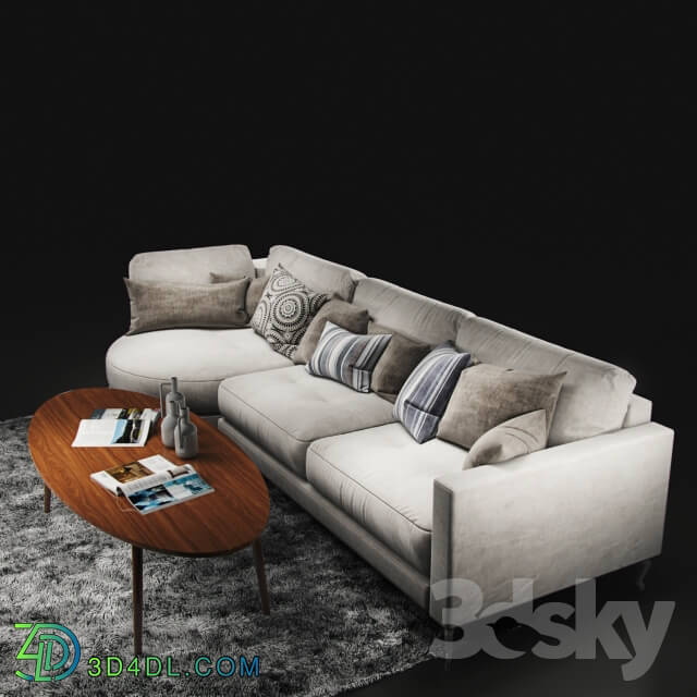 Sofa - Sofa Fama Opera White