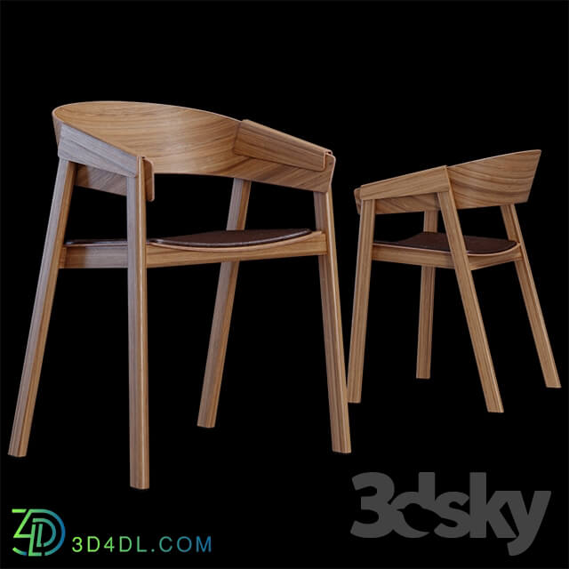 Table _ Chair - Cover chair_ Split table_ Muuto Design