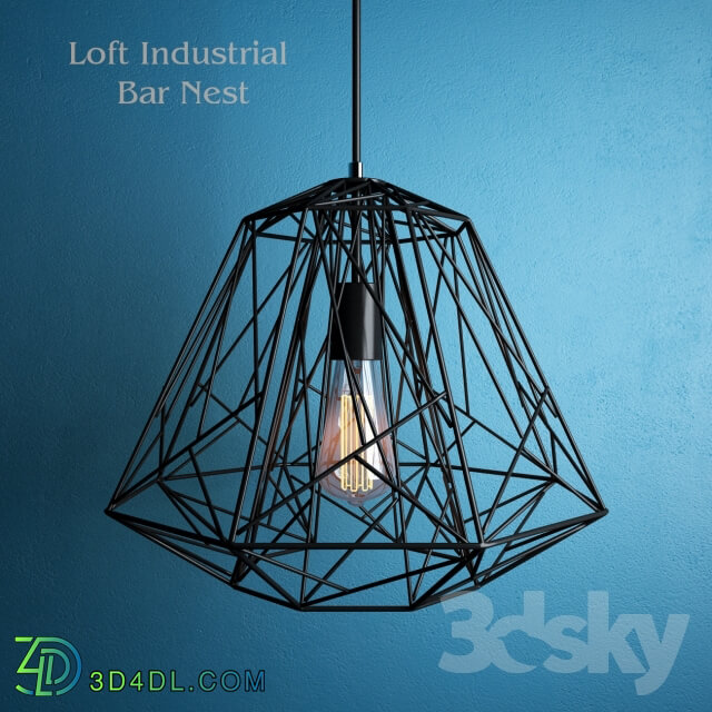 Ceiling light - Loft Industrial Bar Nest