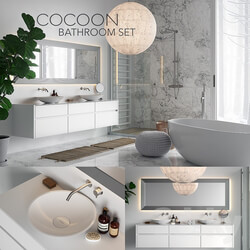 Bathroom furniture - COCOON Bathroom Set _corona PBR_ vray GGX_ 