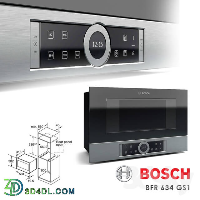 Kitchen appliance - Microwave Bosch BFR 634GS1
