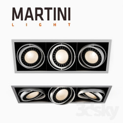 Spot light - Martini Wipp Rectangular 3x 