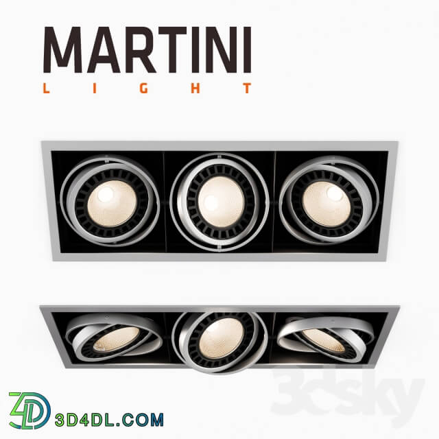 Spot light - Martini Wipp Rectangular 3x