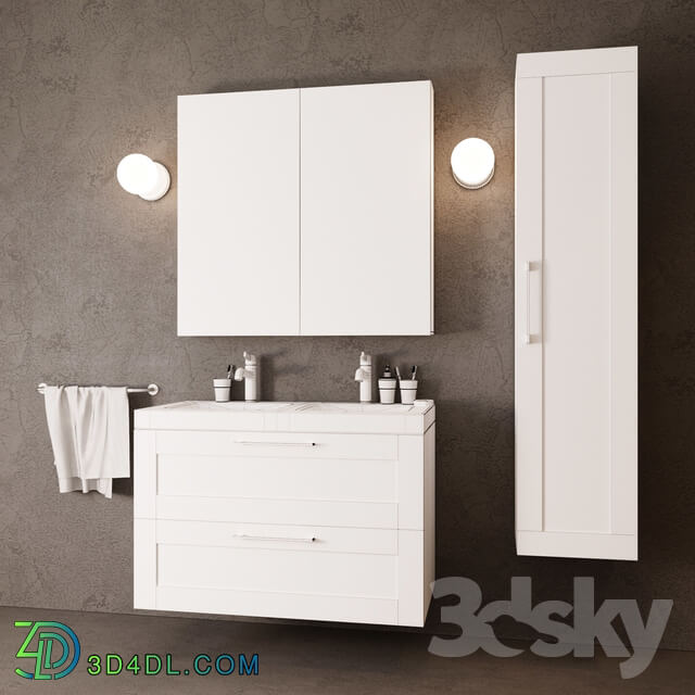 Bathroom furniture - Ikea bathroom furniture set