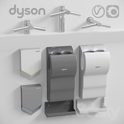Bathroom accessories - Dyson Airblade Hand dryers 