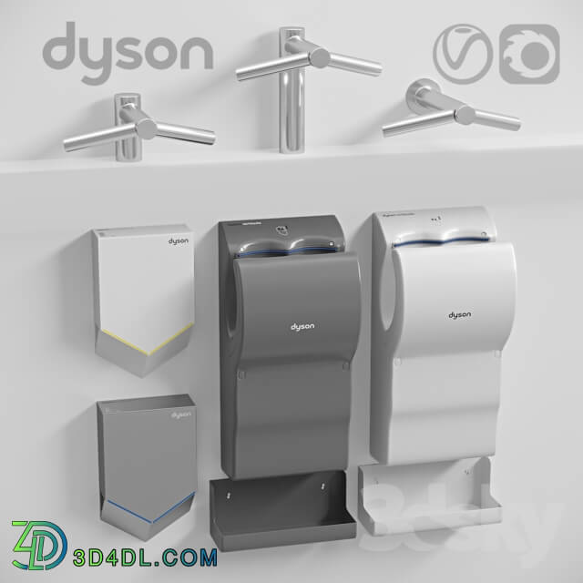 Bathroom accessories - Dyson Airblade Hand dryers