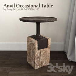 Table - Anvil Occasional Table by Barry Dixon 