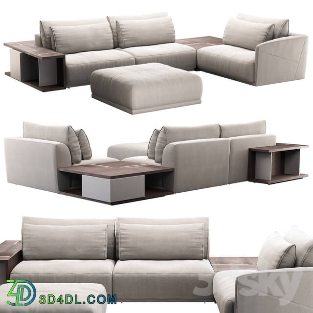 Natuzzi Long Beach Sofa