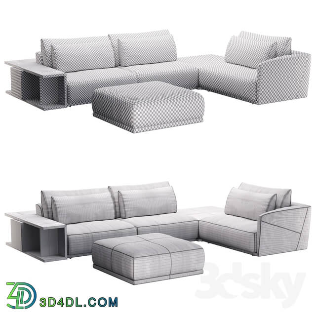 Natuzzi Long Beach Sofa