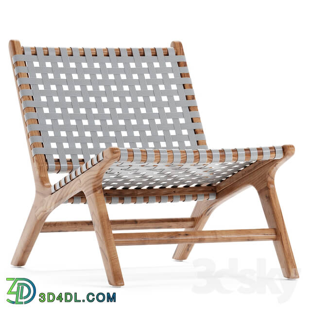 Arm chair - Strap Girona Outdoor Accent Chairs