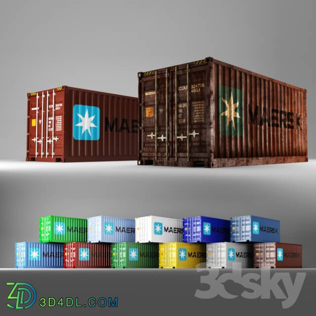 Other architectural elements - 20 ft shipping container