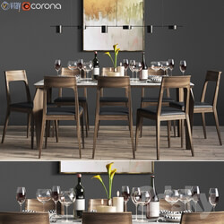 Table _ Chair - Dinning set 