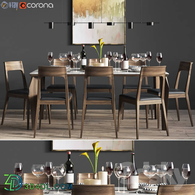 Table _ Chair - Dinning set