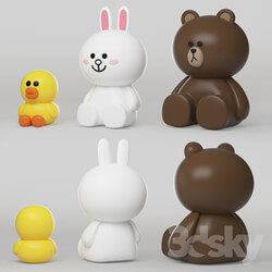 Toy - line friends character 