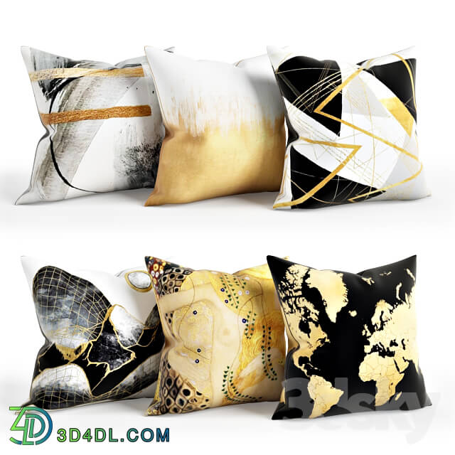 Pillows - Gold_Pillow_Set_003