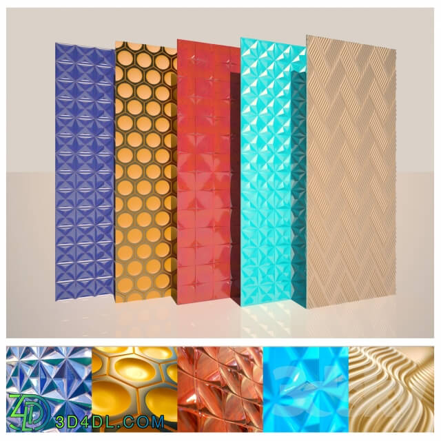 3D panel - Leto wall panels New