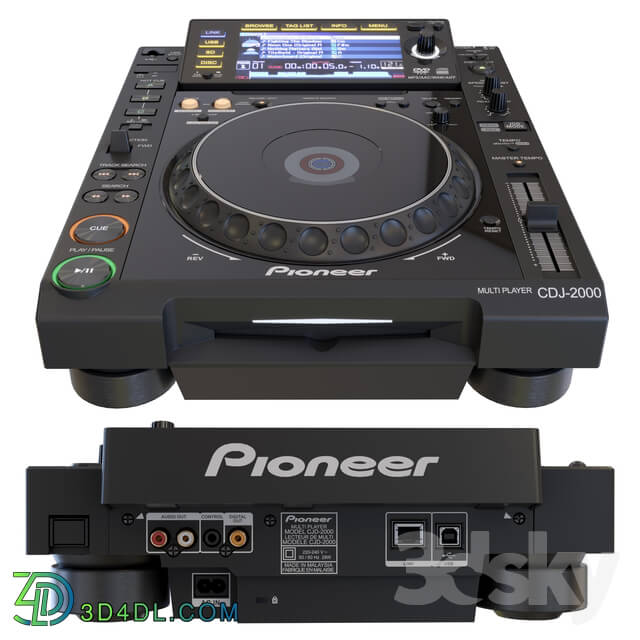 Audio tech - Pioneer CDJ-2000