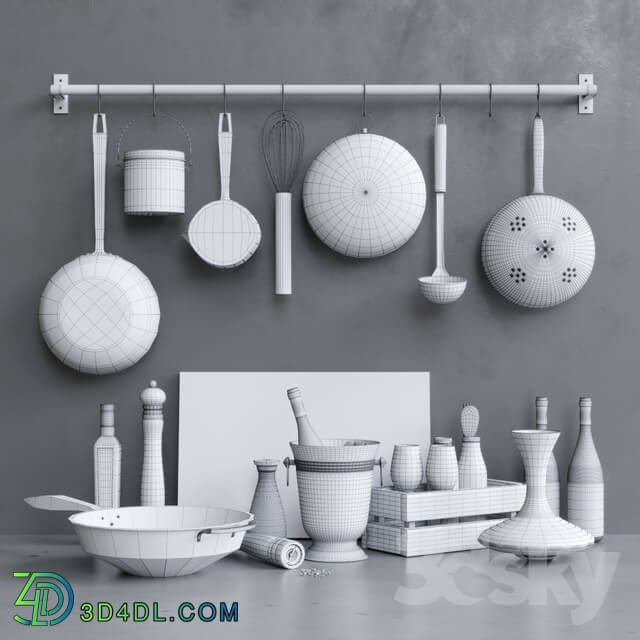Other kitchen accessories - Baltimora Decor Set