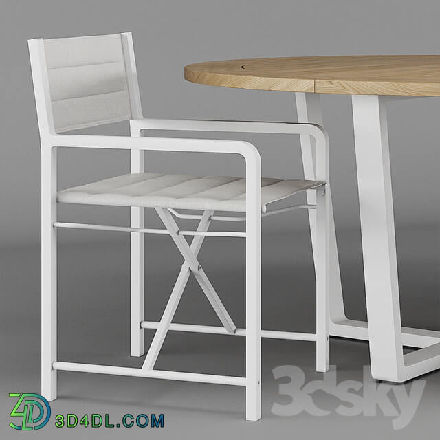 Table Chair MANUTTI CROSS MANUTTI FUSE