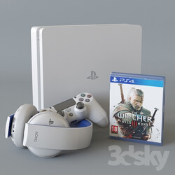 PC _ other electronics - Playstation 4 Slim White 