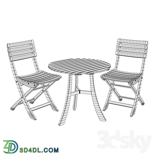 Table _ Chair - Skagerak vendia garden