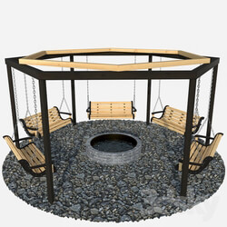 Other architectural elements - Swing around the well 