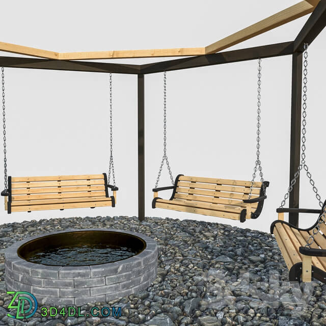 Other architectural elements - Swing around the well