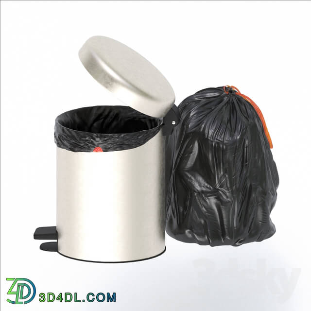 Other decorative objects - trash bag and bin