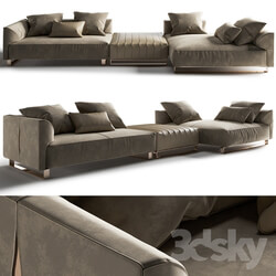 Sofa - Longhi fold sofa 