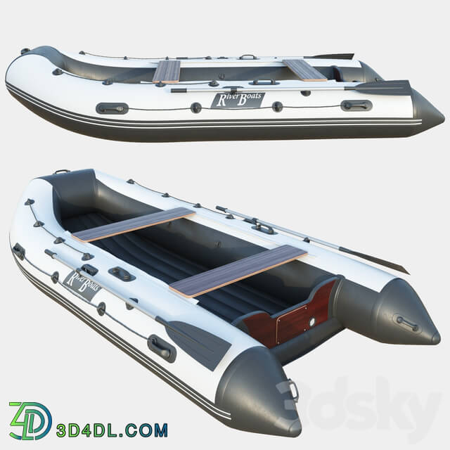 Transport - Boat PVC RiverBoats RB 330 _NDND_