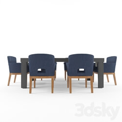 Table _ Chair - Dining table 01 