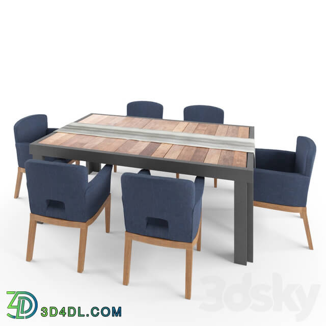 Table _ Chair - Dining table 01