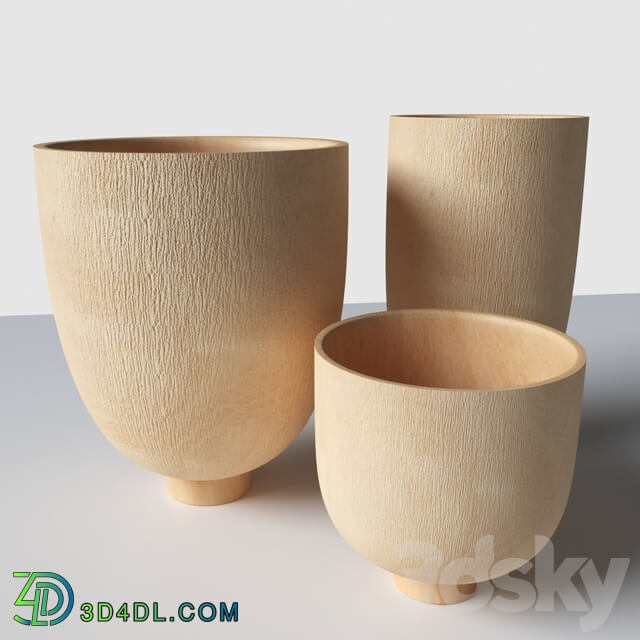Vase - Wooden vases La Redoute Sato