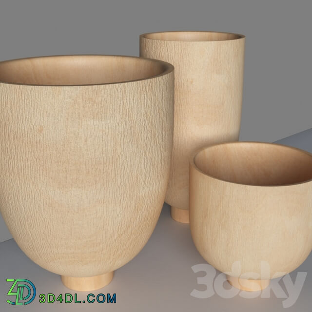 Vase - Wooden vases La Redoute Sato