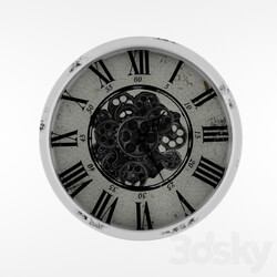 Watches _ Clocks - Rococo wall clock 
