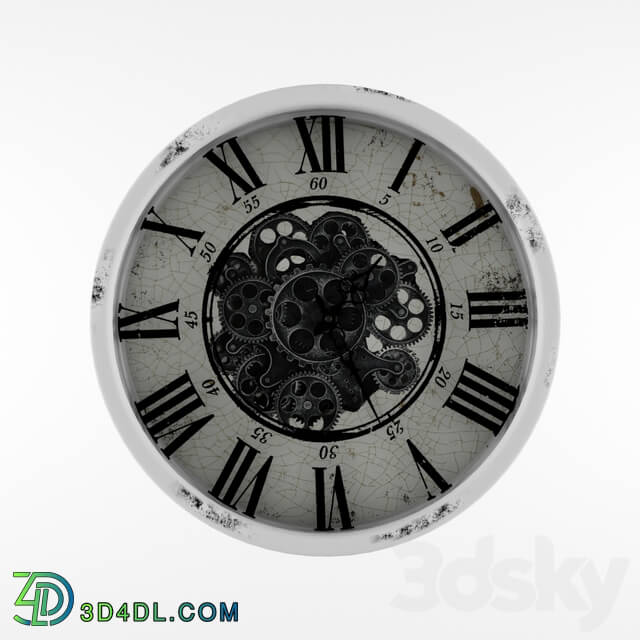 Watches _ Clocks - Rococo wall clock