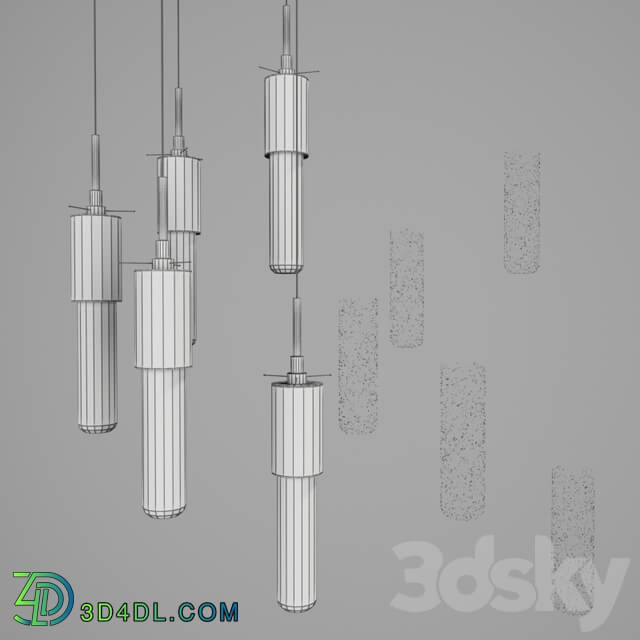 Chandelier - led glass pandet