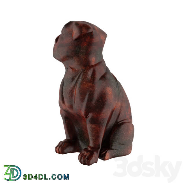 Sculpture - Gillespie bull dog figurine