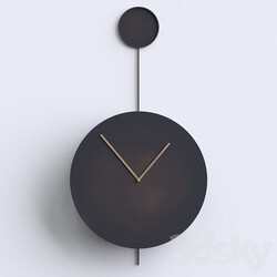 Watches _ Clocks - Ferm Living Trace Wall Clock 