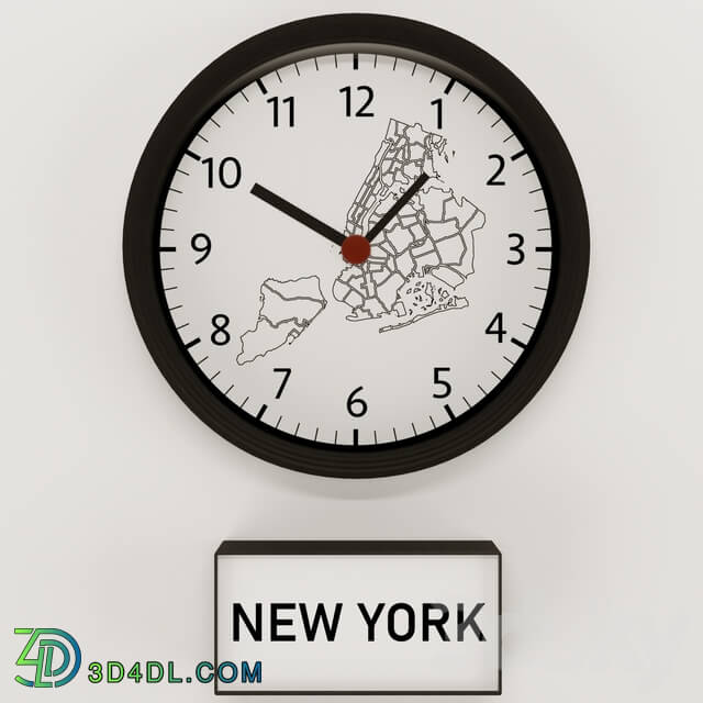 Watches _ Clocks - World time zone clocks