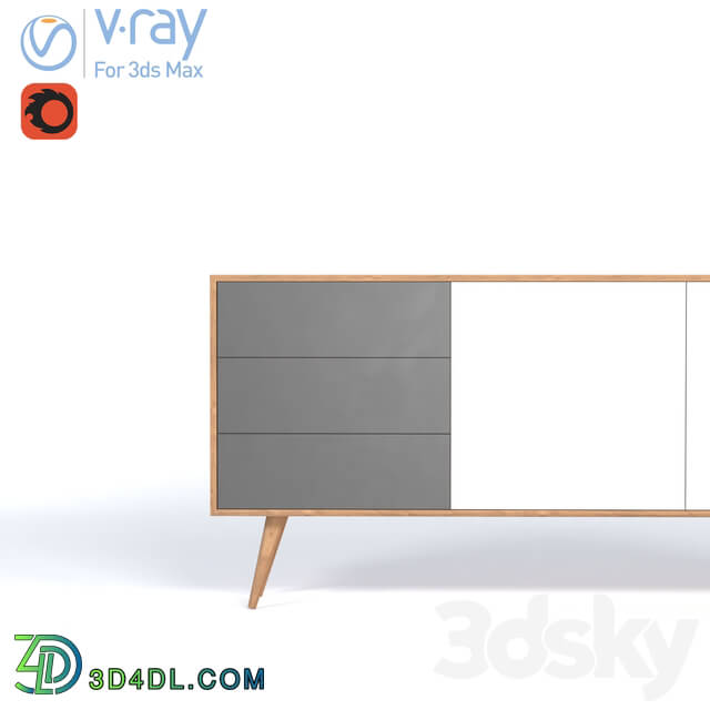 Sideboard _ Chest of drawer - Epsay Console _ 1