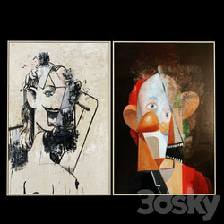 Frame - George condo 