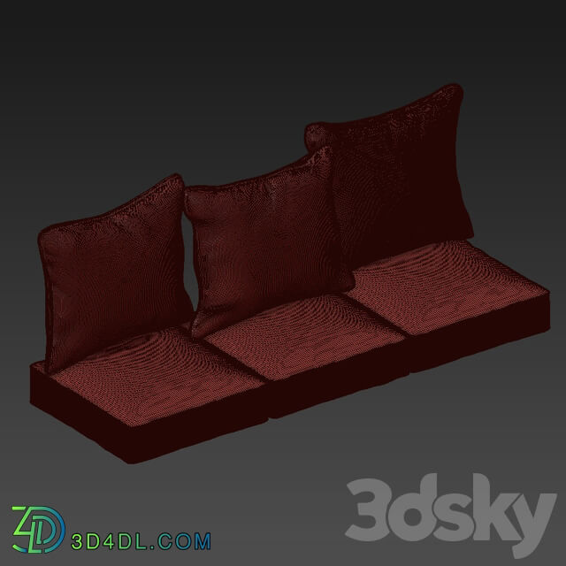 Pillows - Ginsberg Indoor _ Outdoor Sofa Cushion