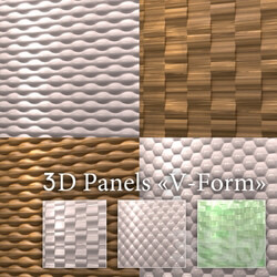 Other decorative objects - 3D Panel V-Form 