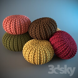 Other soft seating - Urchin Poufs 