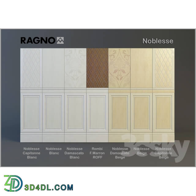 Bathroom accessories - Ceramic tile Ragno Noblesse series