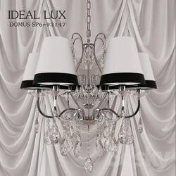 Ceiling light - Chandelier hanging IDEAL LUX DOMUS SP6-93147 