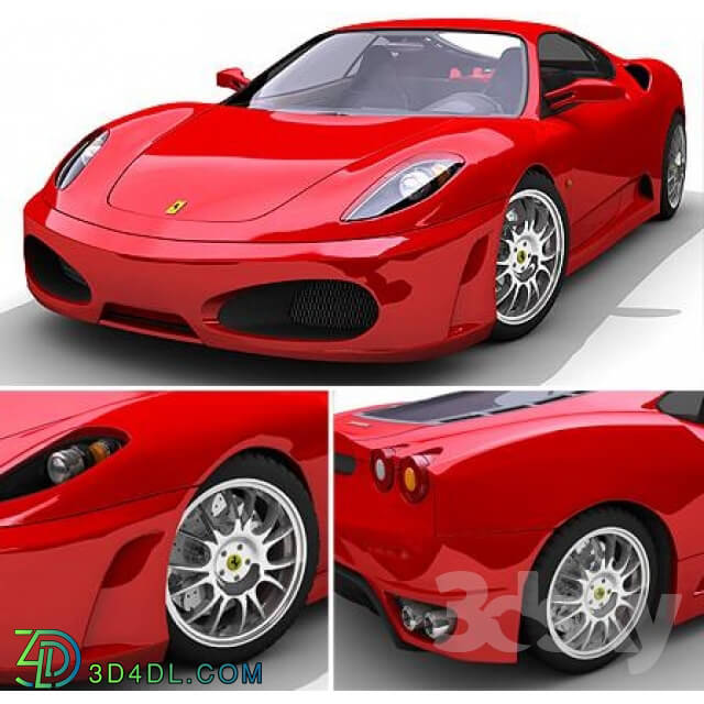 Transport - 3D model-Ferrari F430 __.max_